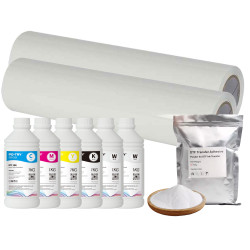 Complete Ink - Hot Melt Powder - Transfer Film Bundle